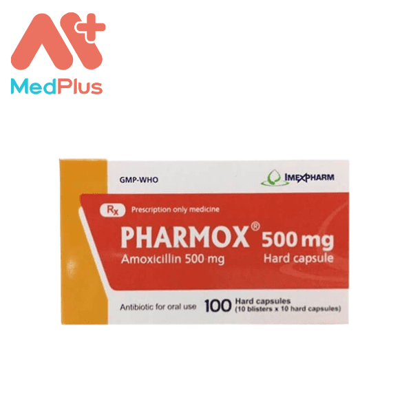 Thuốc kháng sinh diệt khuẩn Pharmox 500mg