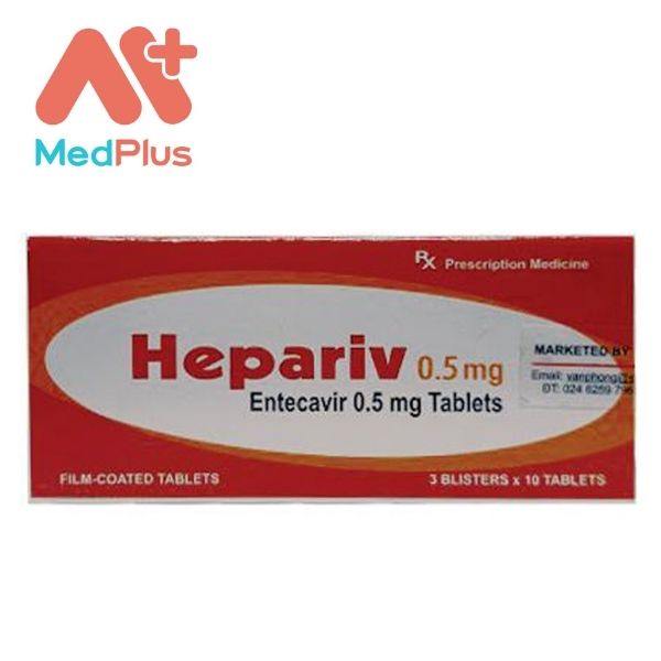 Thuốc Hepariv Điều trị viêm gan B 