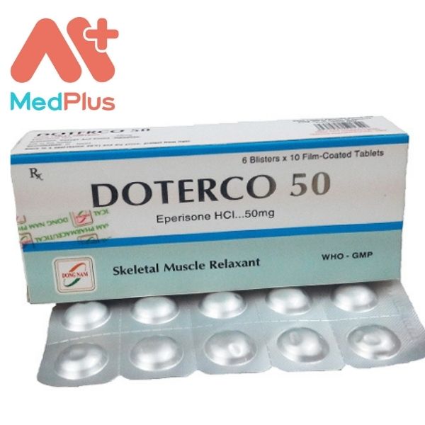 Doterco 50 - Cải thiện các triệu chứng tăng trương lực cơ