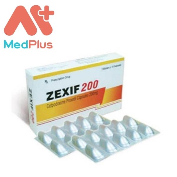 Thuốc zexif 200 Điều trị các bệnh nhiễm khuẩn