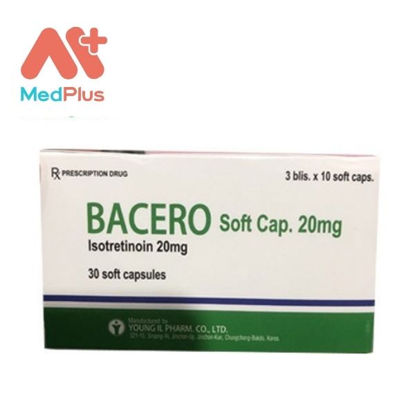 Bacero 20mg - Thuốc điều trị bệnh da liễu