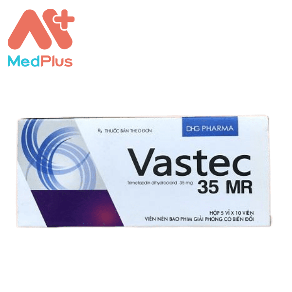 Vastec 35 MR - Thuốc điều trị đau thắt ngực