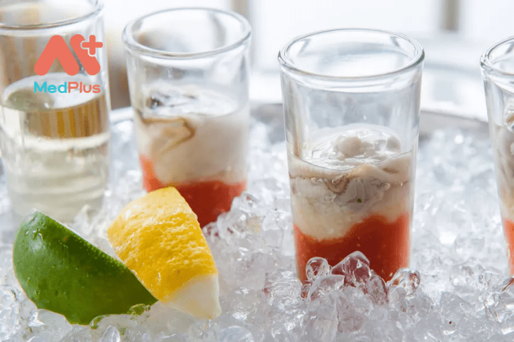 Vodka Oyster Shooters