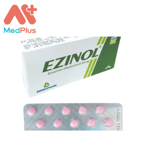 Thuoc Ezinol Hop 2 vi x 15 vien nen bao phim - Medplus
