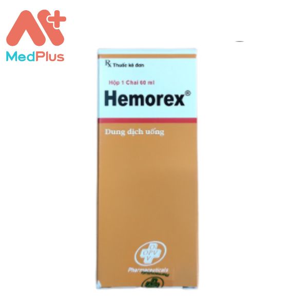 Dung dịch uống Hemorex - Bổ sung sắt