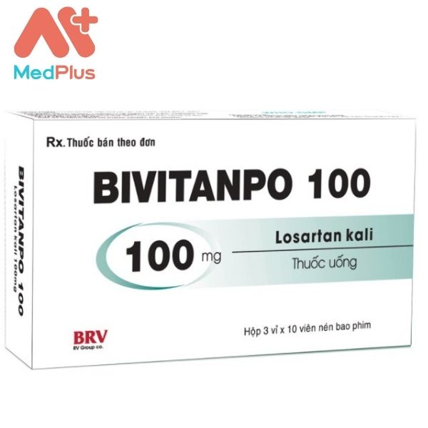 Bivitanpo 100 - Thuốc chống tăng huyết áp