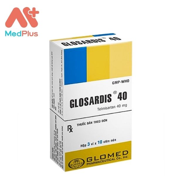 Glosardis 40 - Thuốc điều trị cao huyết áp