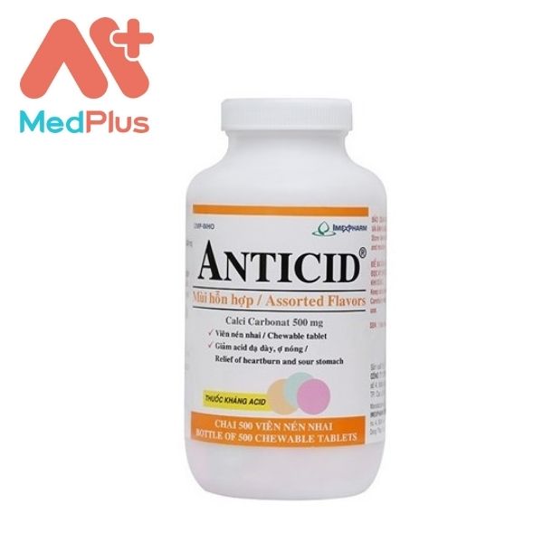 Thuốc Anticid - Trị tăng tiết Acid dạ dày