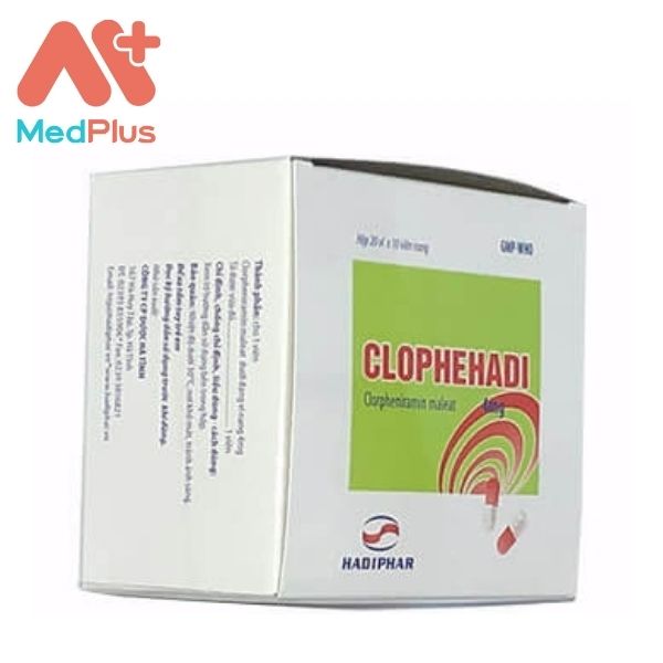 Clophehadi - Thuốc điều trị viêm mũi dị ứng