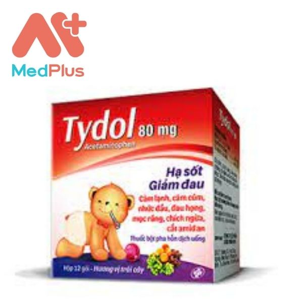 Tydol 80 - Thuốc giảm đau, hạ sốt cho trẻ em