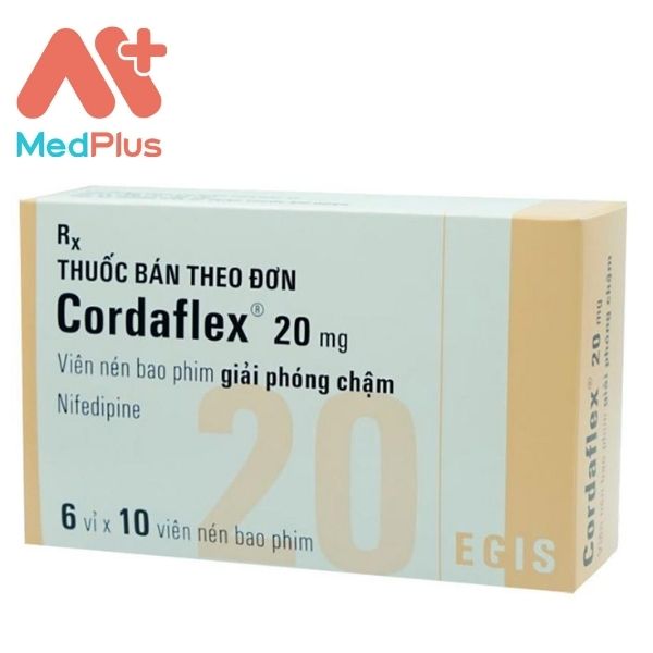 Cordaflex 20mg - Thuốc điều trị các bệnh tim mạch