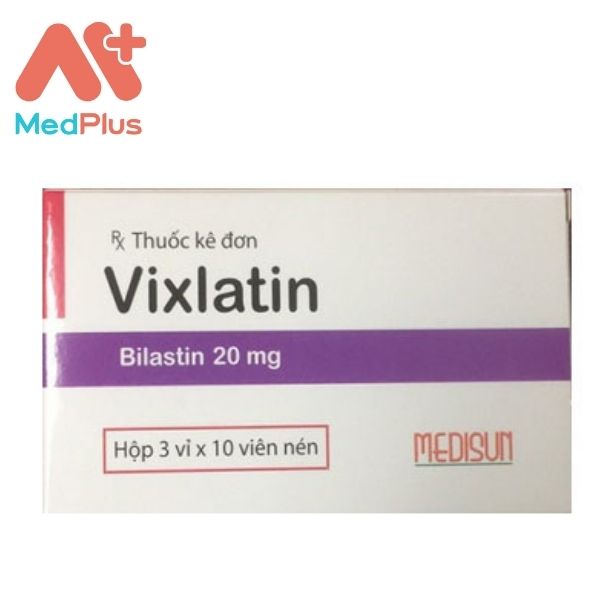 Vixlatin - Thuốc điều trị viêm mũi dị ứng 