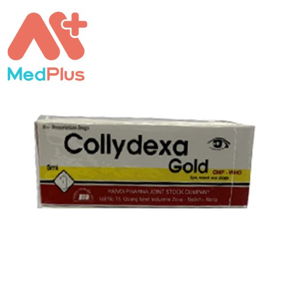 Collydexa gold - Thuốc dùng điều trị mắt, tai mũi.