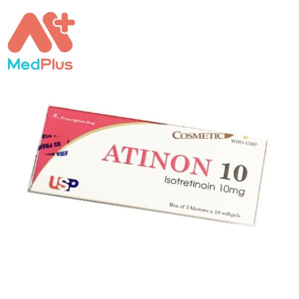 Atinon 10 - Thuốc điều trị mụn trứng cá hiệu quả