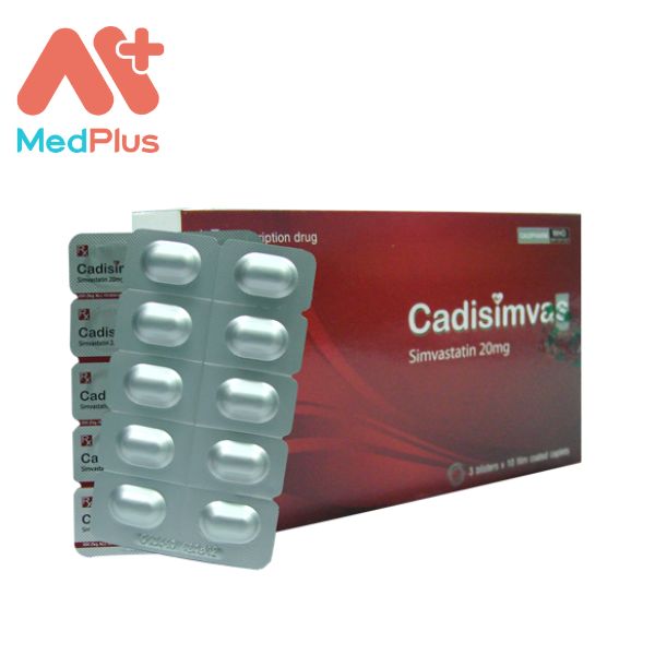 Cadisimvas - Thuốc hạ cholesterol hiệu quả - Medplus