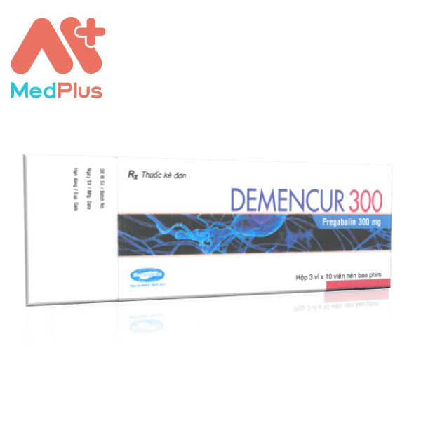 Demencur 300 - Thuốc điều trị đau thần kinh hiệu quả