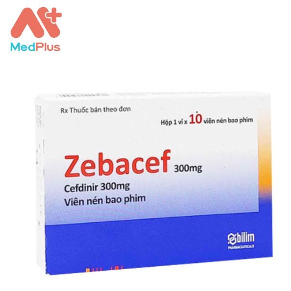 Zebacef 300mg - Thuốc điều trị nhiễm trùng