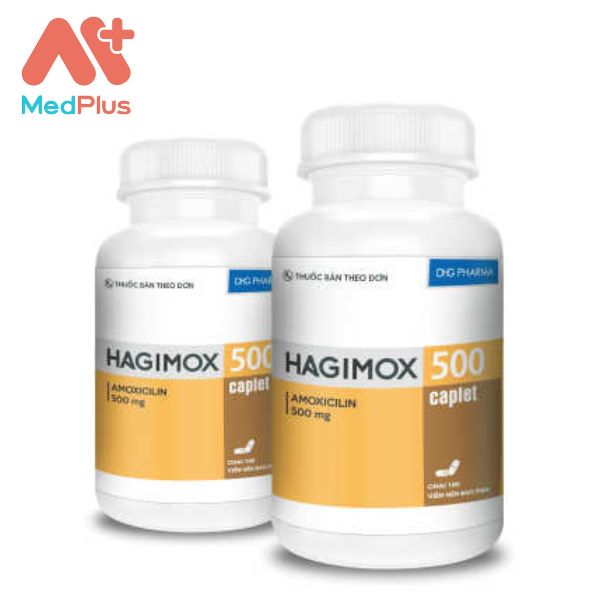 Hagimox 500 caplet - Thuốc điều trị nhiễm khuẩn