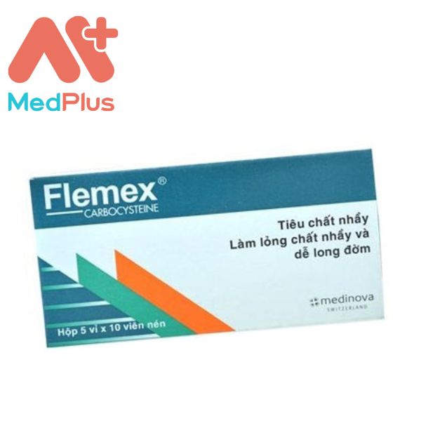 Flemex - Thuốc điều trị viêm phế quản, giãn phế quản hiệu quả 128 Thuốc Flemex - Trị viêm phế quản, giãn phế quản
