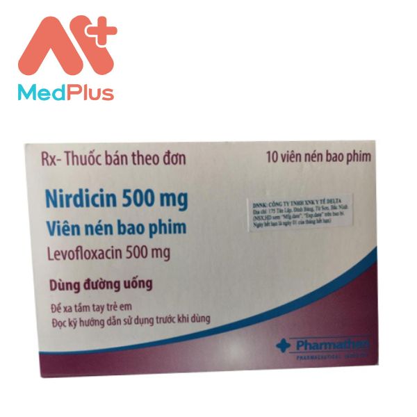 Nirdicin 500mg - Điều trị viêm xoang