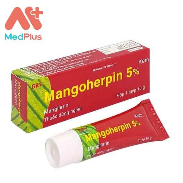 Mangoherpin 5% - Điều trị nhiễm virus Herpes
