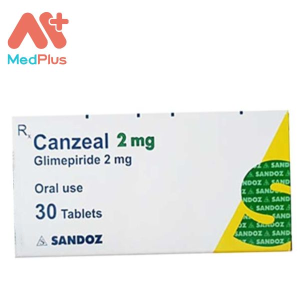 Canzeal 2mg - Thuốc điều trị đái tháo đường