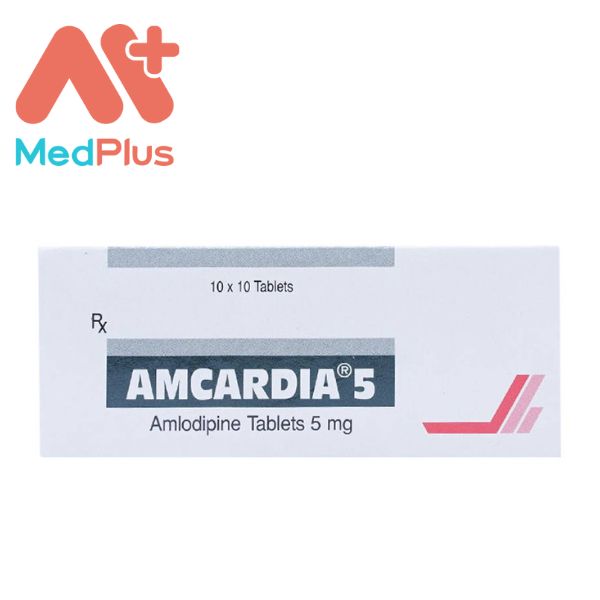 Thuốc Amcardia-5 | Điều trị tăng huyết áp và đau thắt ngực