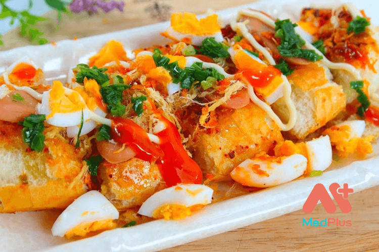 cách làm bánh mì muối ớt bằng chảo