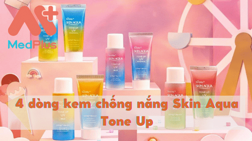 4 dòng kem chống nắng Skin Aqua Tone Up