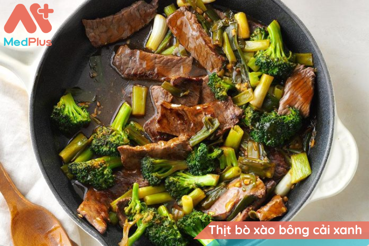 Thịt bò xào bông cải xanh