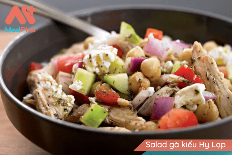 Salad gà kiểu Hy Lạp