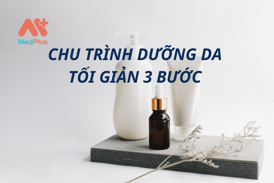 chu trình dưỡng da tối giản