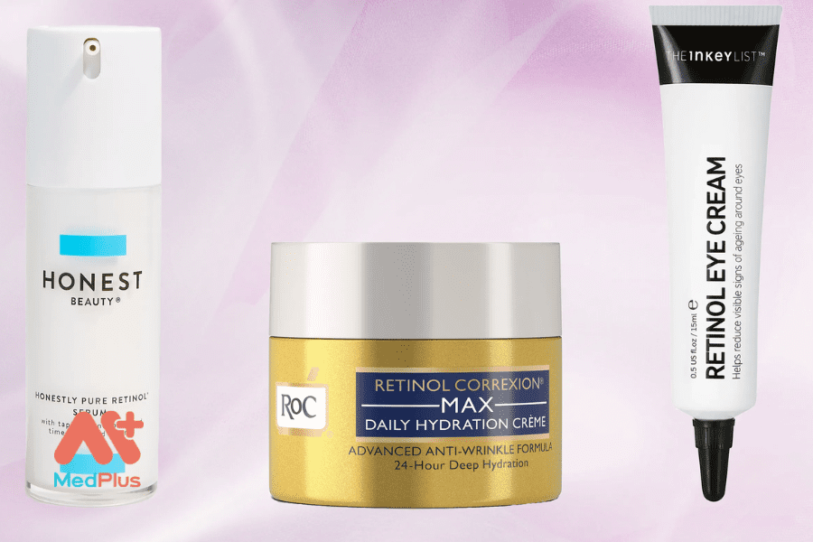 13 LẦM TƯỞNG VỀ RETINOIDS MÀ NHIỀU NGƯỜI CHO LÀ ĐÚNG 130 Retinoids không kê đơn (OTC) thường được tìm thấy nhiều nhất trong serum, kem dưỡng mắt và kem dưỡng đêm