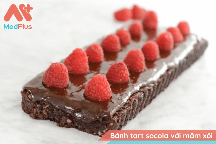 6 công thức Paleo từ quả óc chó đáng kinh ngạc 134 Bánh tart socola với quả mâm xôi