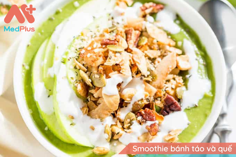 smoothie bánh táo và quế