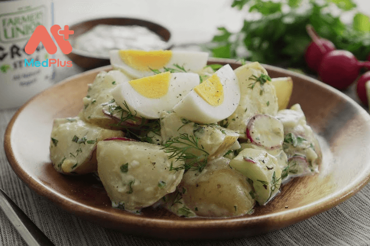 Salad khoai tây thanh đạm, giàu dinh dưỡng