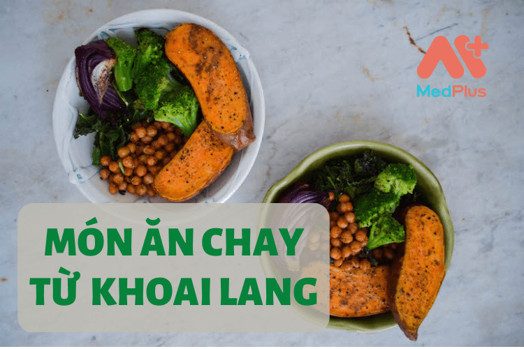 món ăn chay từ khoai lang thơm ngon