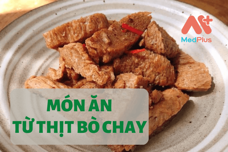 món ăn chay từ thịt bò chay