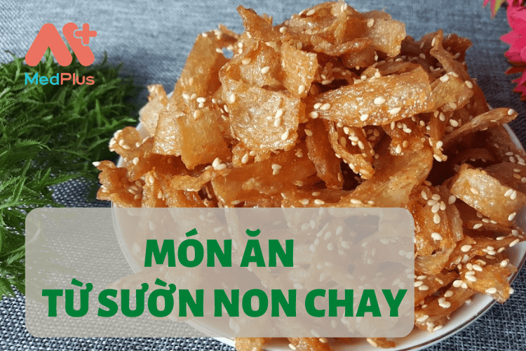 món ăn từ sườn non chay thơm ngon