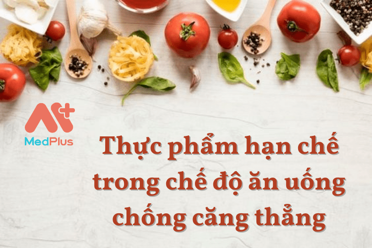 Thực phẩm hạn chế trong chế độ ăn uống chống căng thẳng 2023