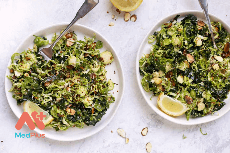 Salad chay cải mầm dinh dưỡng