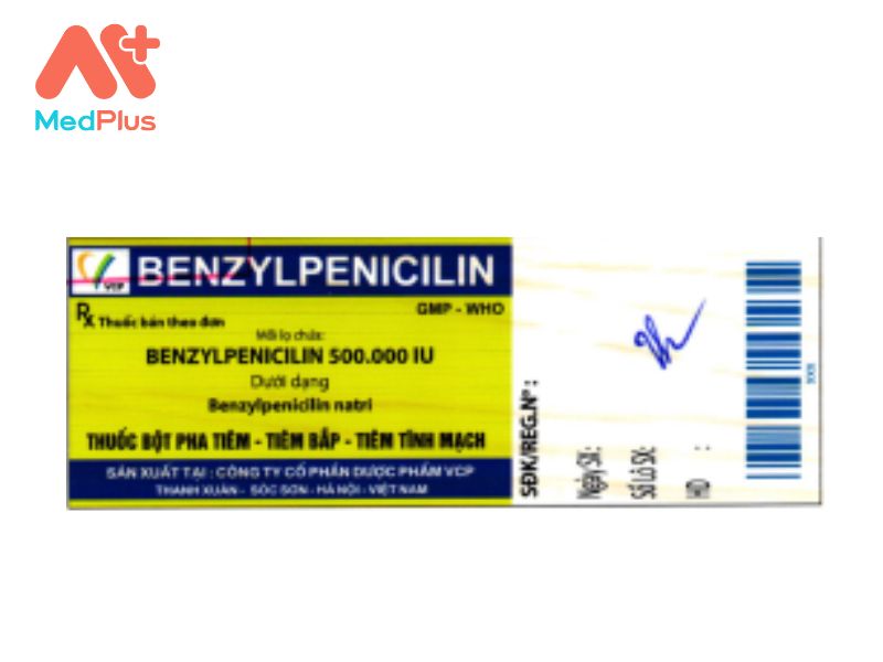 Thuốc Benzylpenicilin 500.000 IU | Trị Viêm Xương Tủy Cấp