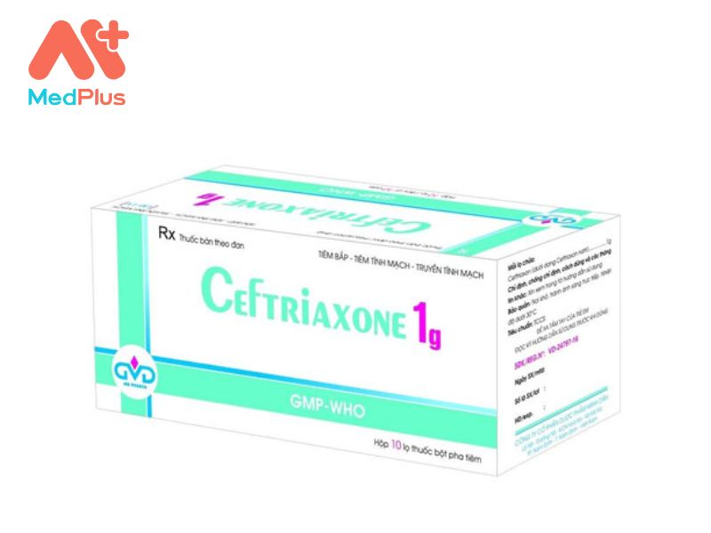 Thuốc Ceftriaxone-LDP 1g | Trị Nhiễm Khuẩn Xương, Khớp