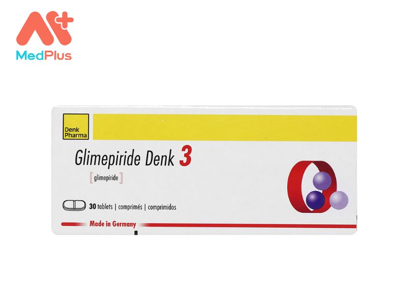 Thuốc Glimepiride Denk 3 | Trị Tiểu Đường Type 2 Hiệu Quả