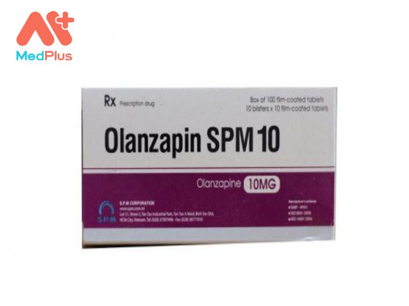 Thuốc Olanzapin SPM 10 | Trị Tâm Thần Phân Liệt Hiệu Quả