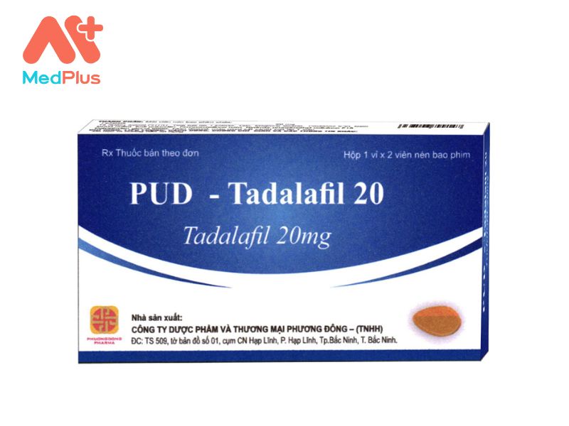 Thuốc PUD-Tadalafil 20 | Điều Trị Rối Loạn Cương Dương