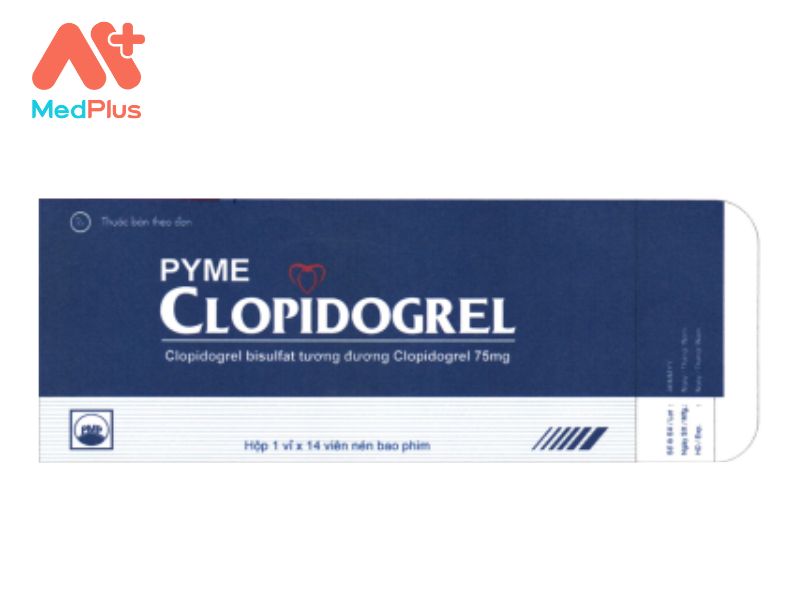 Thuốc Pyme Clopidogrel | Trị Các Bệnh Tim Mạch Hiệu Quả