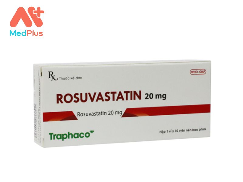 Thuốc Rosuvastatin 20 mg | Điều Trị Rối Loạn Lipid Máu