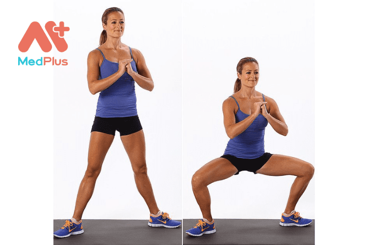 Bài tập Sumo Squat giúp đôi chân khỏe hơn