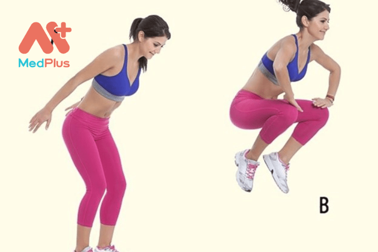 Bài tập nhảy Squat giúp cải thiện tim mạch tốt hơn